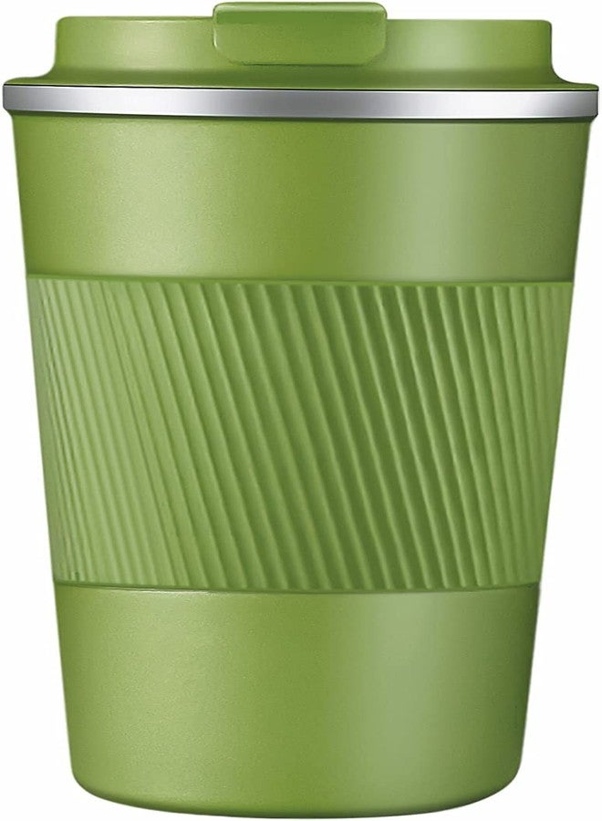 ZOKIXTO New Stainless Steel Vacuum Insulated Travel Tea and Coffee Mug -Insulated Cup for Hot & Cold Drinks, Travel Thermos Flask with Lid. (Green, 510 Ml) - Image 1